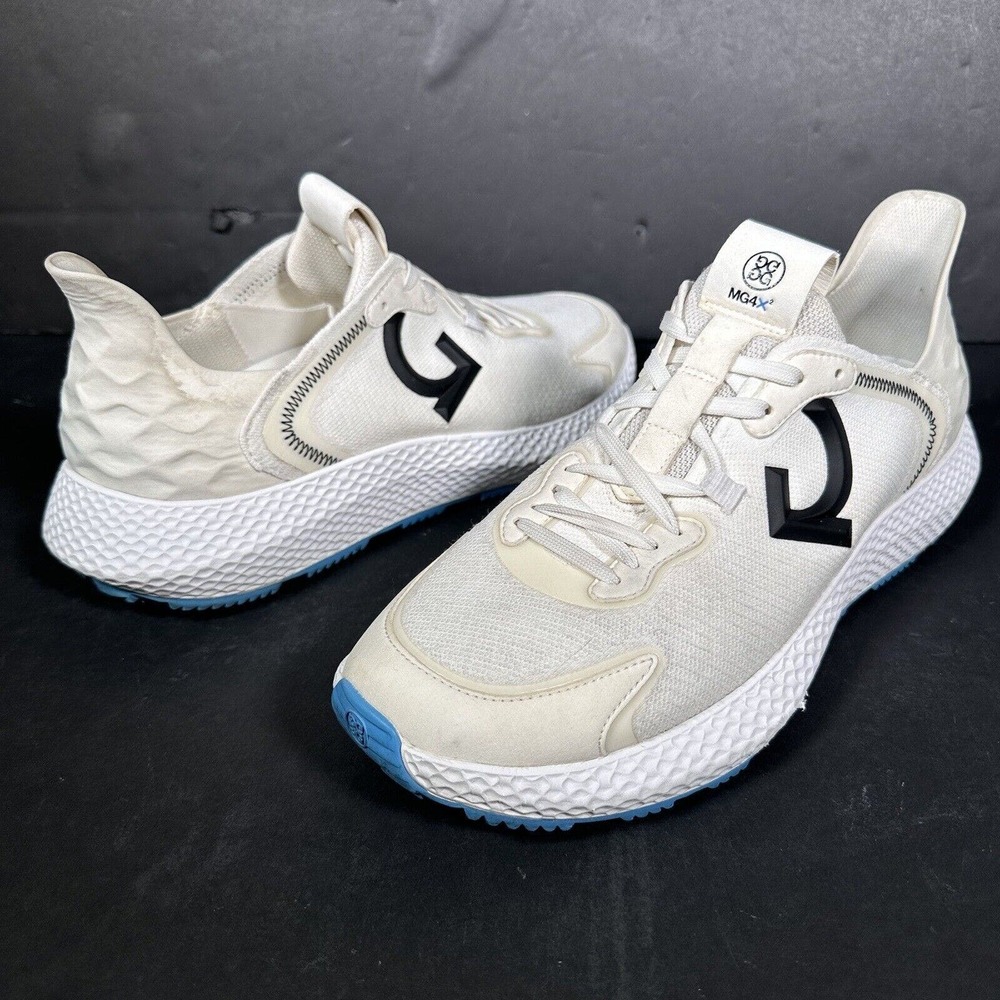 G/Fore Golf Shoes Mens 12 White MG4X2 Cross Trainer Spikeless Sneakers